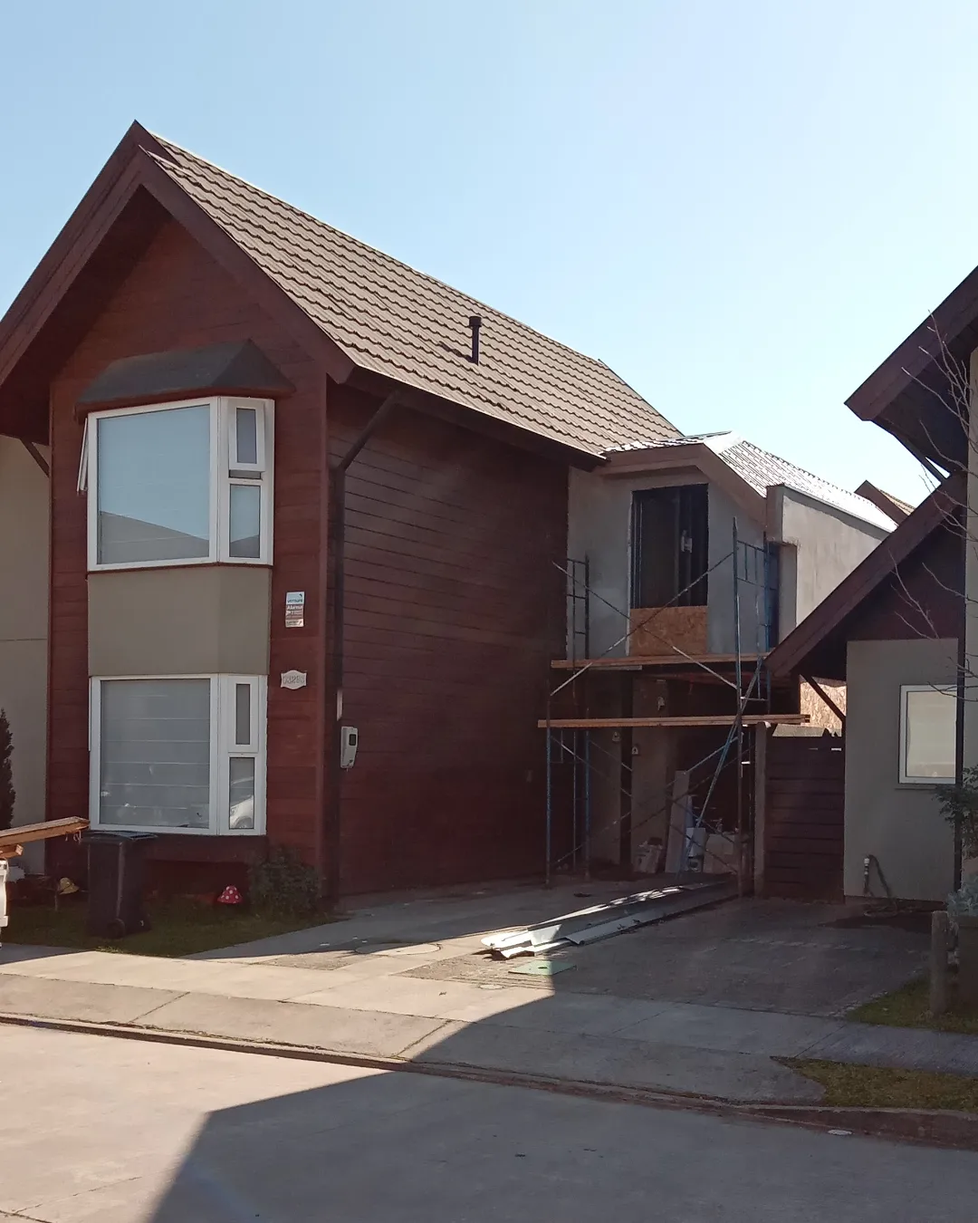 Ampliación exterior terminada