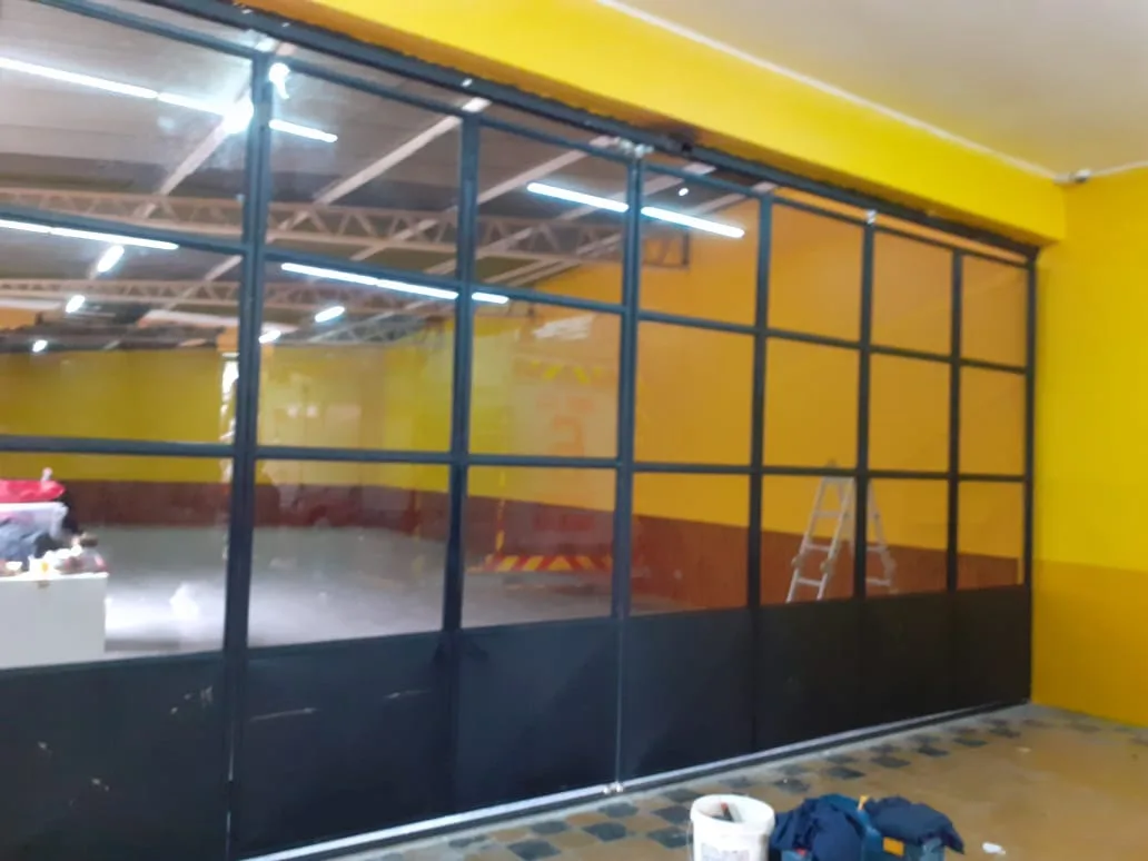 Estructura metálica terminada